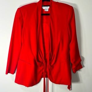 Vintage Fringe Tie Blazer